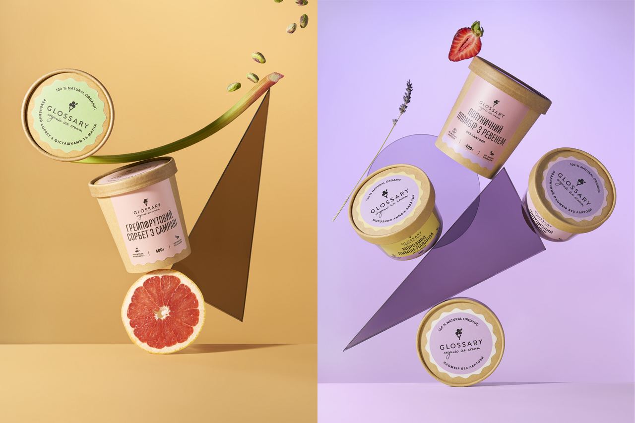 Glossary Organic Ice Cream: Морозиво з ідеєю сталого розвитку
